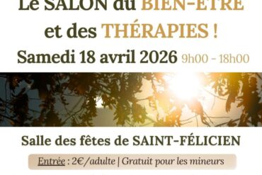 28/29 Mars 2026 : Salon du Mieux-Être à Davézieux